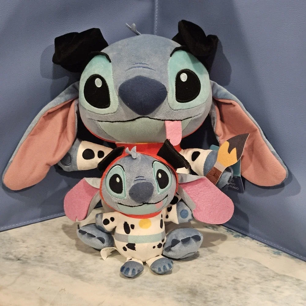 Disney Stitch Pongo Costume Plush Bundle 14